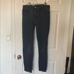 Black skinny jeans